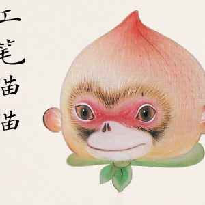 录播课-工笔猫猫 | 《猴桃儿》宋画体验包